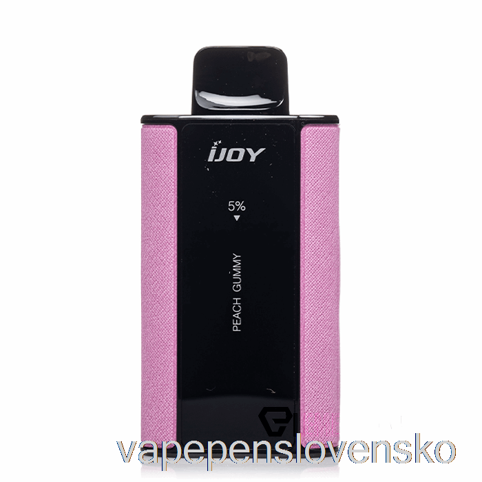 Ijoy Kapitán 10000 Jednorazové Gumené Vape Pero Broskyne